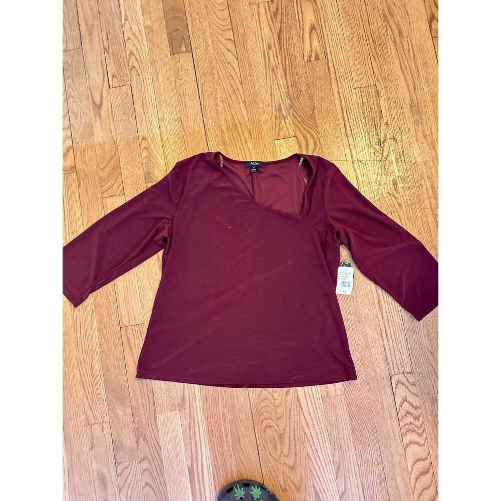 NWT Burgundy top